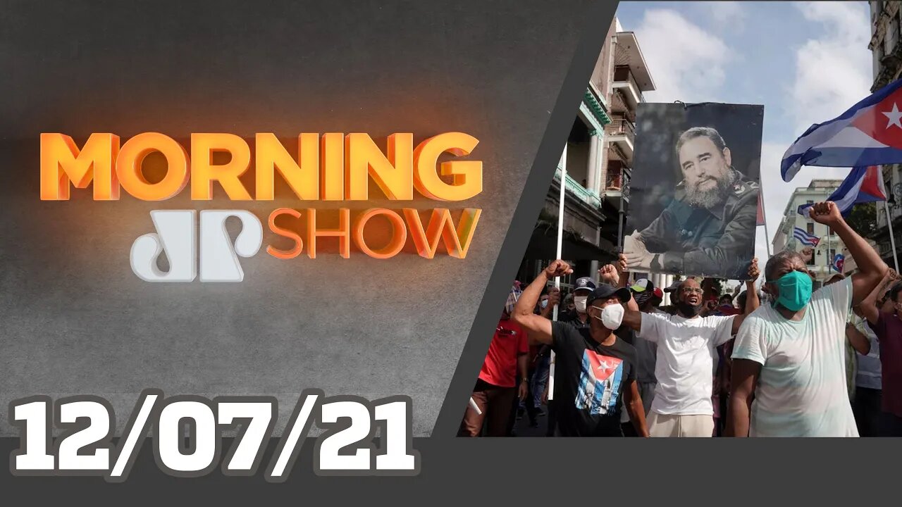 PROTESTO EM CUBA / DJ IVIS ESPANCA MULHER - MORNING SHOW - 12/07/21