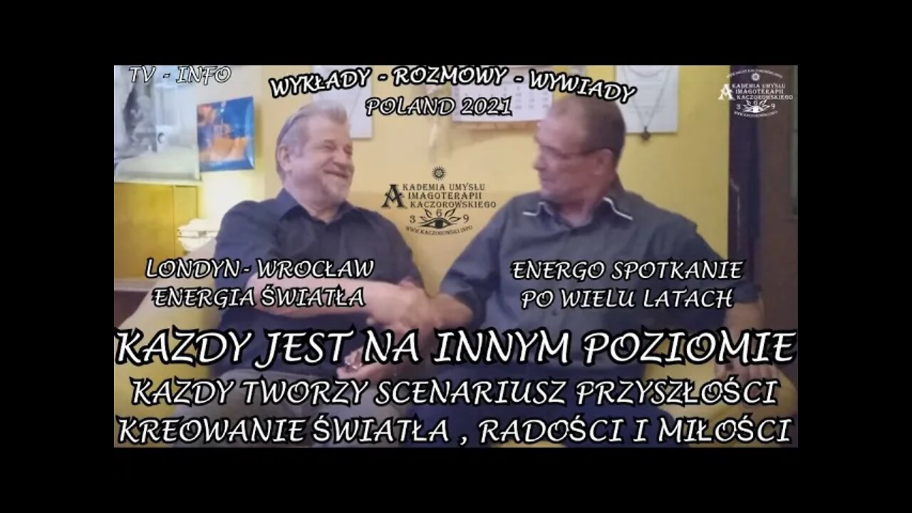 KAŻDY JEST NA INNYMN POZIOMIE , KAŻDY TWORZY SCENARIUSZ PRZYSZŁOŚCI - KREOWANIE ŚWIATŁA /2021TV INFO