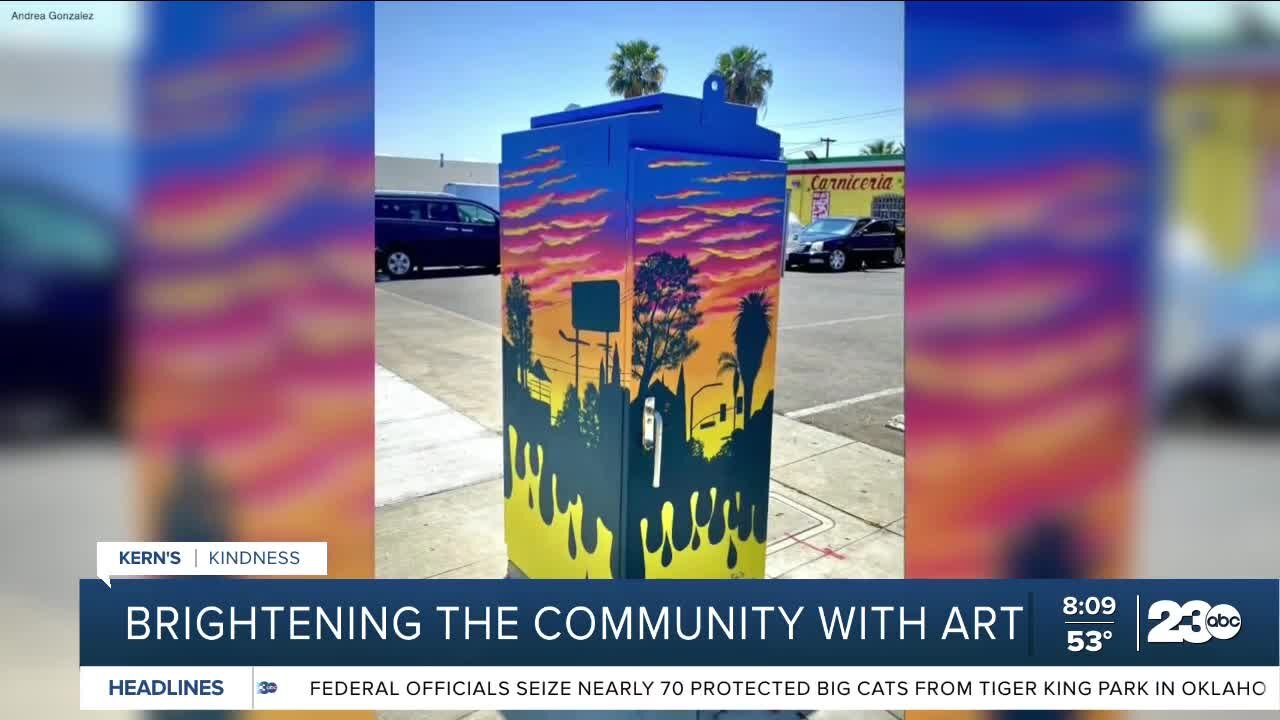 Kern's Kindness: brightening the community with art