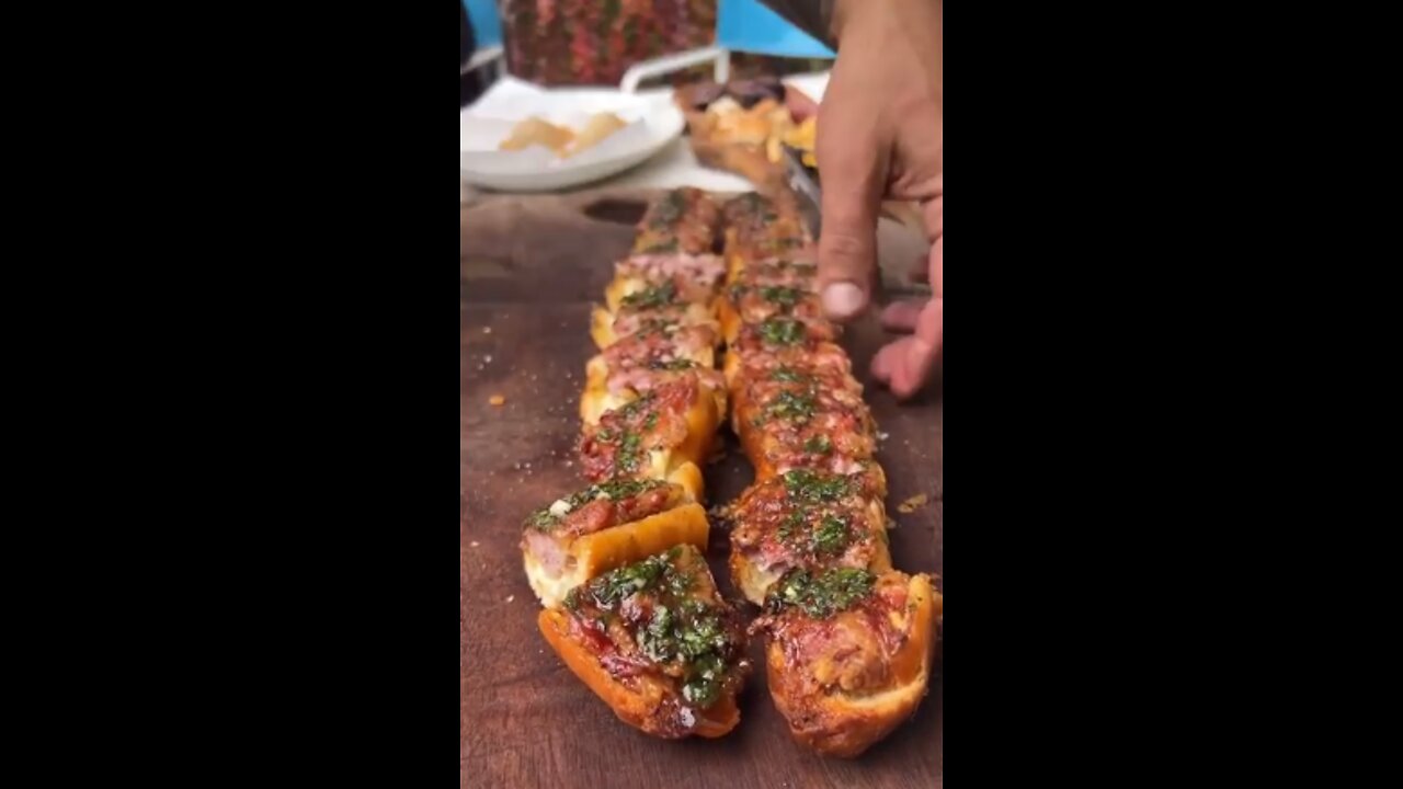 BBQ FRENZY | Bread, cheese, Chorizo ​​and Chimichurri 🔥