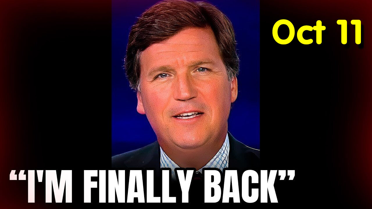 6 Minutes Ago: Tucker Carlson Announced RETURN to Fox News