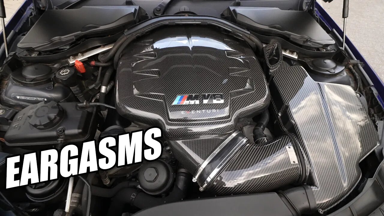 Carbon Intake Noises! ❤️ Driving BMW E92 M3 on the Ring