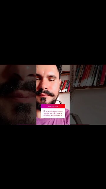 Fiz ima tatuagem e o Pr me colocou de disciplina, ele está certo?