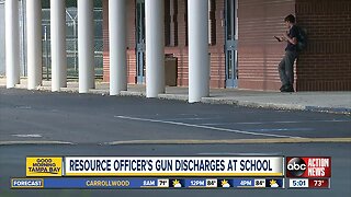 SRO's gun accidentally fires in Wesley Chapel school cafeteria