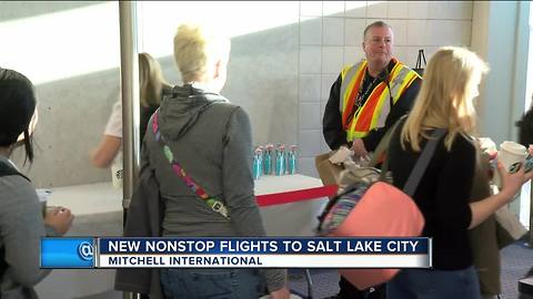 New nonstop flights from Milwaukee to Salt Lake City