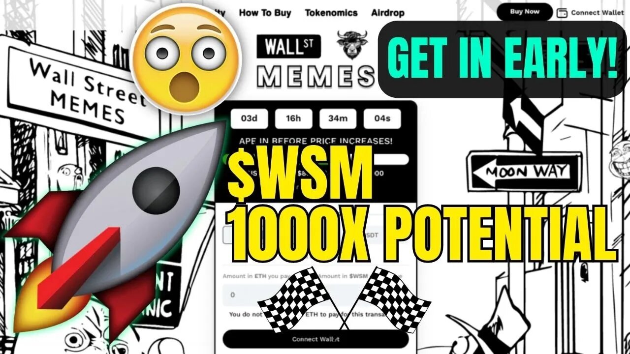 ⚠️ WSM Crypto PreSale Alert | Wall Street Memecoin on 🔥🔥