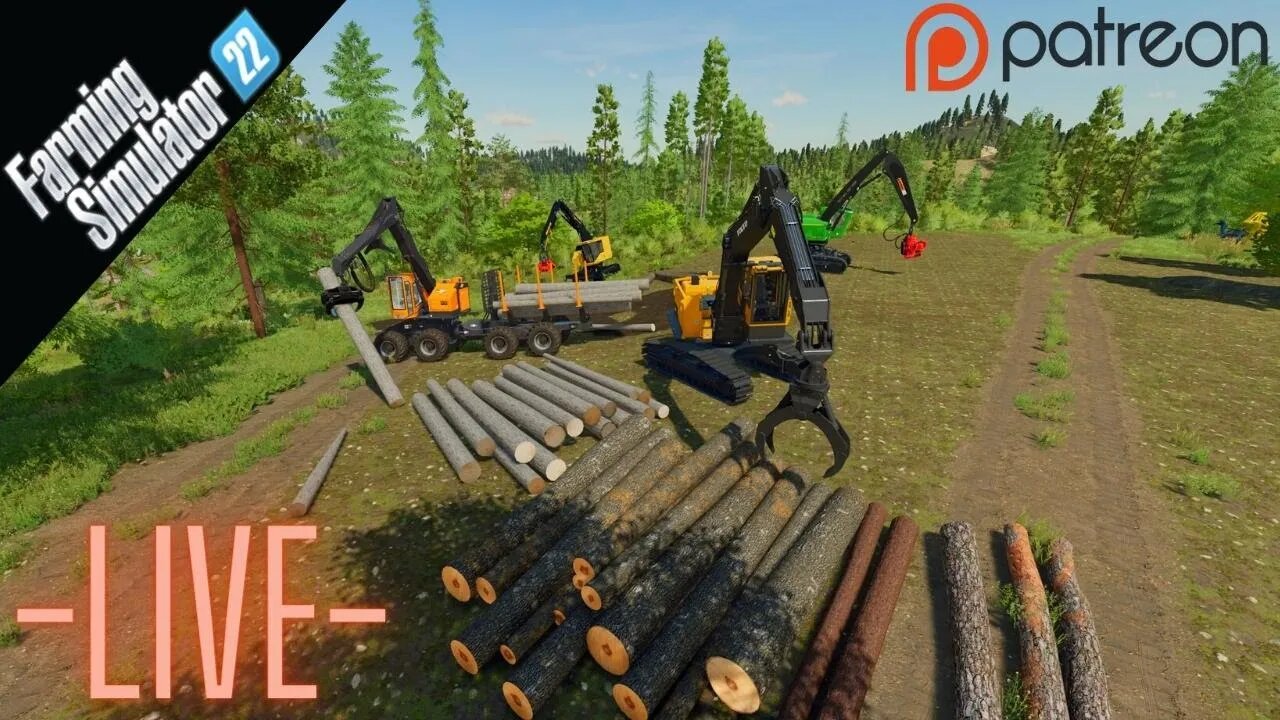 🔴 LIVE | Farming Simulator 22 | Platinum DLC | SilverRun Forest