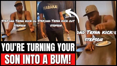 Step Dad Try's To Put His Foot Down With STEP SON | But Mother Isn't Having It!