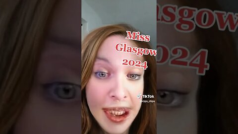 Miss Glasgow 2024 🧔#missuniverse #missglasgow #glasgow #missnetherlands #ukcomedy