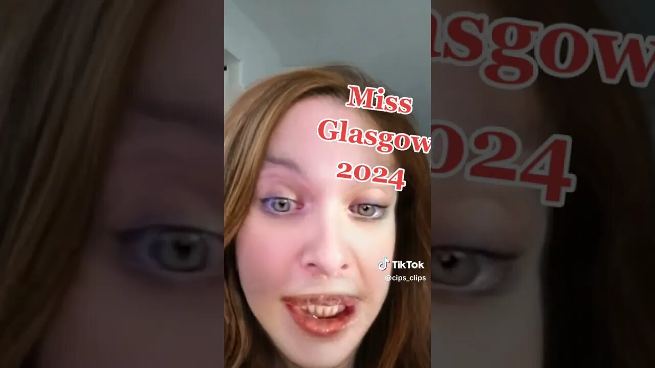Miss Glasgow 2024 🧔#missuniverse #missglasgow #glasgow #missnetherlands #ukcomedy