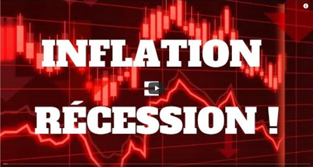 Inflation = Récession préparez vous !