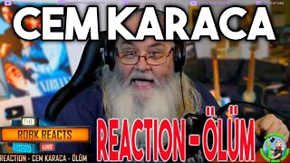 CEM KARACA Reaction - ÖLÜM - First Time Hearing - Requested