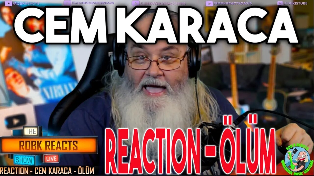 CEM KARACA Reaction - ÖLÜM - First Time Hearing - Requested