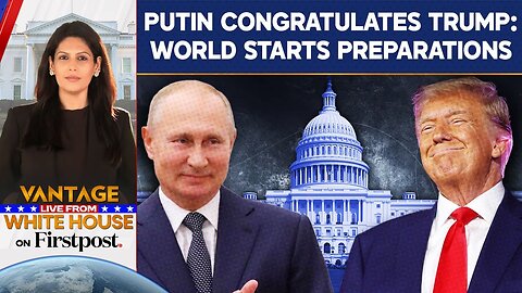 Vladimir Putin Congratulates Donald Trump, Calls him "Courageous"