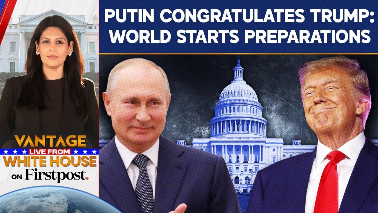 Vladimir Putin Congratulates Donald Trump, Calls him "Courageous"