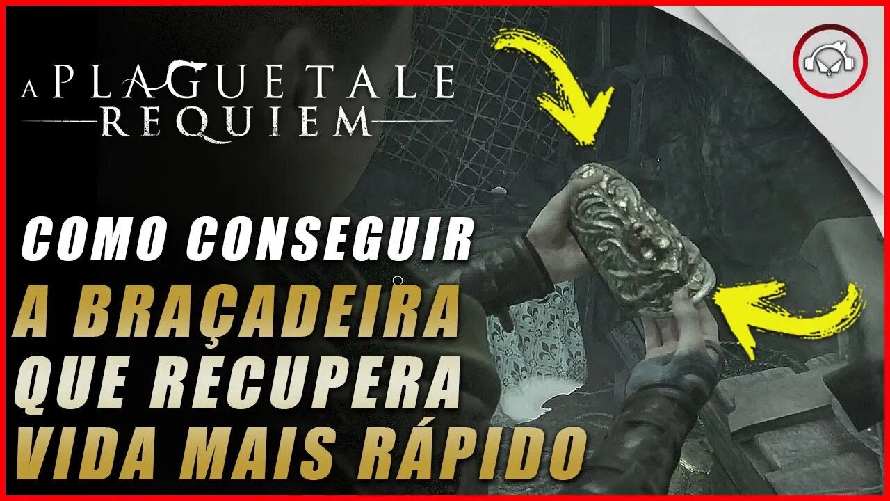 A Plague Tale: Requiem, Como conseguir a Braçadeira que recupera vida mais rápido | Super dica