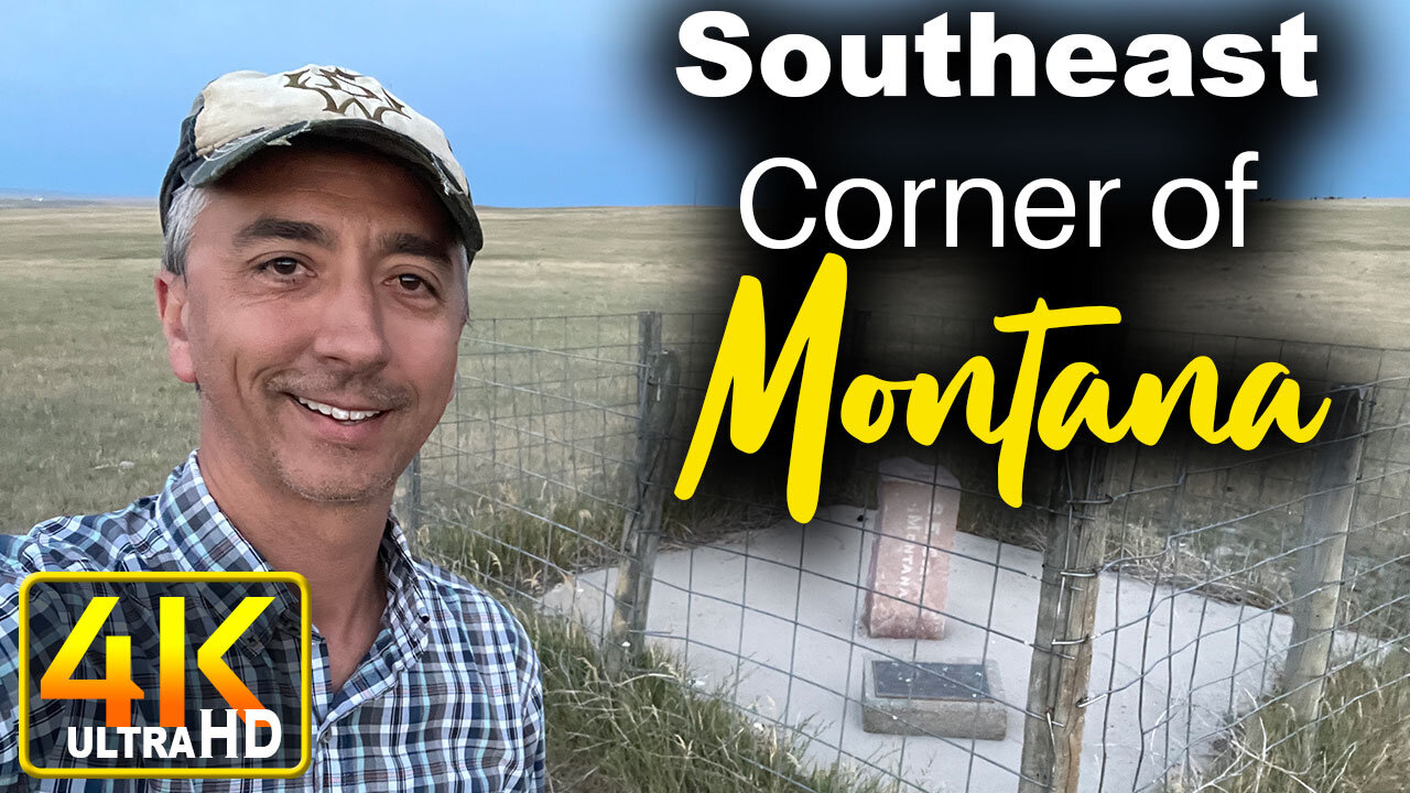 Visit the Southeast Corner of Montana on the Prairie (4k UHD)