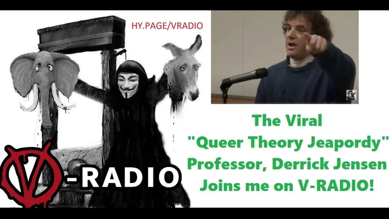 Viral "Queer Theory Jeopardy" Professor Derrick Jensen interview! @deepgreenvideo9099