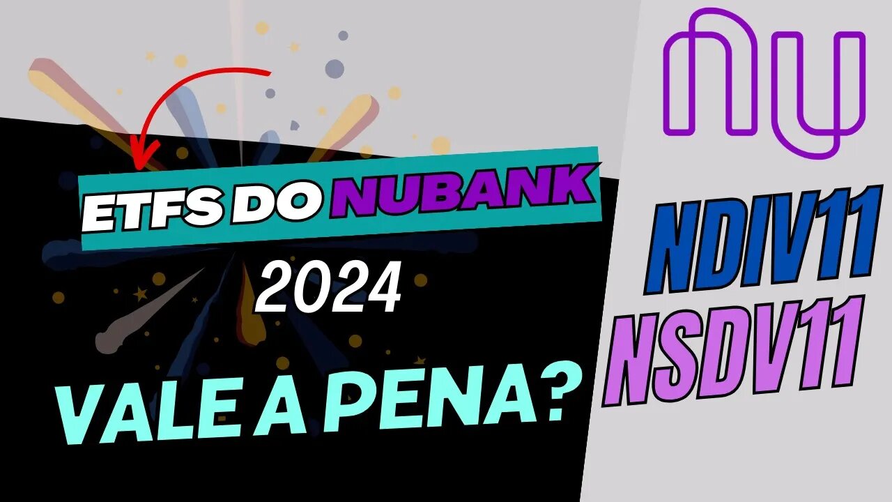 ETFs do NUBANK #etf #nubank #dividendos #dividendointeligente