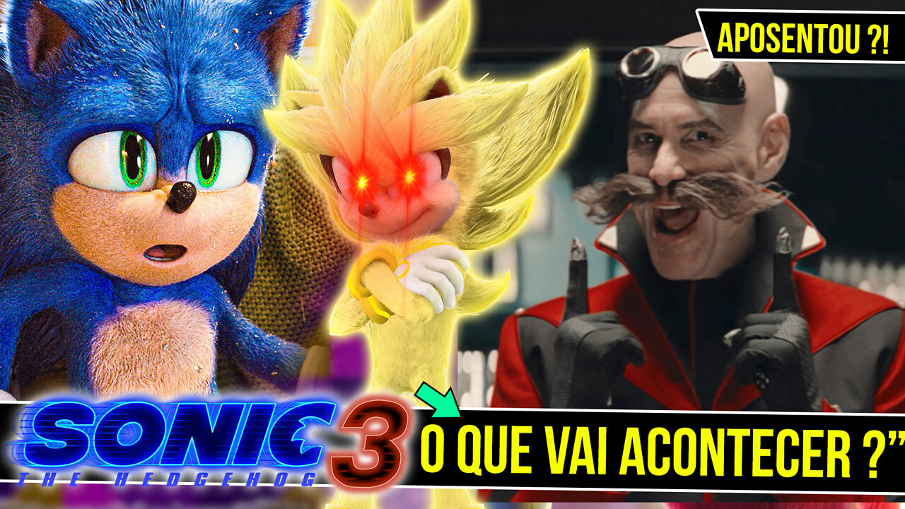 Sonic 3 o que vai ACONTECER ?! - Sonic 2 Pós-Creditos Explicado