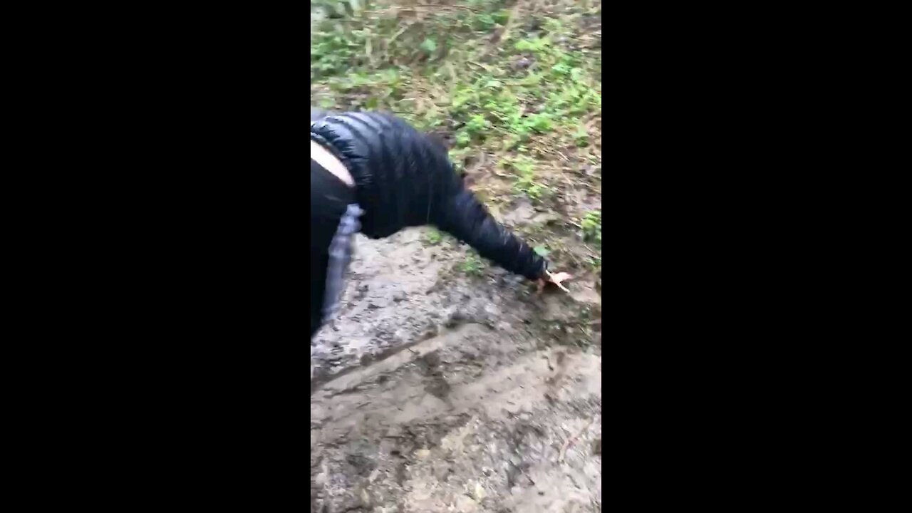 Getting stuck in mud