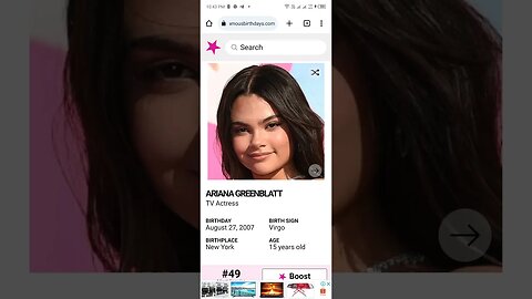 HAPPY 15 BIRTHDAY ARIANA GREENBLATT