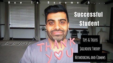 How To Become A Successful Student - Jailhouse Theory - Tips & Tricks 2024