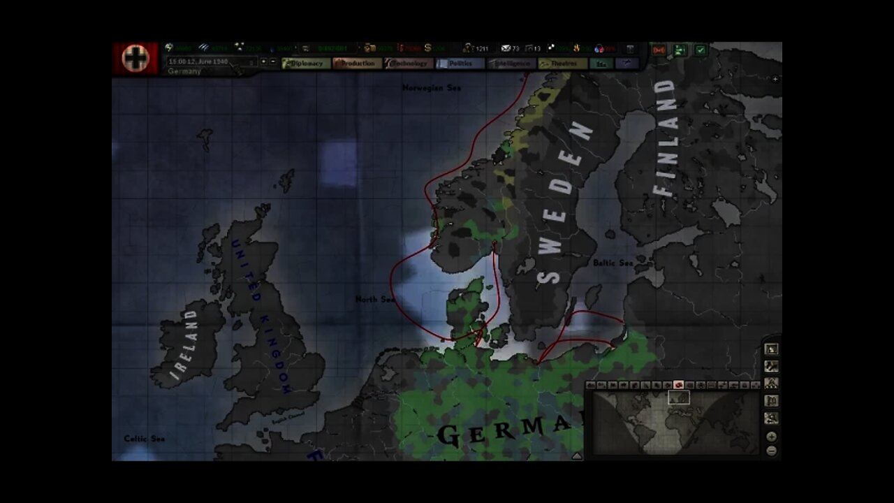 Let's Play Hearts of Iron 3: Black ICE 8 w/TRE - 054 (Germany)