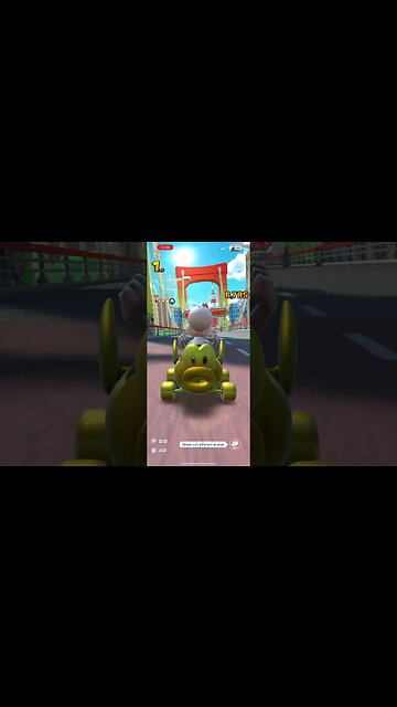 Mario Kart Tour - Gold Cheep Charger Gameplay (Vacation Tour Ranked Cup Reward Kart)