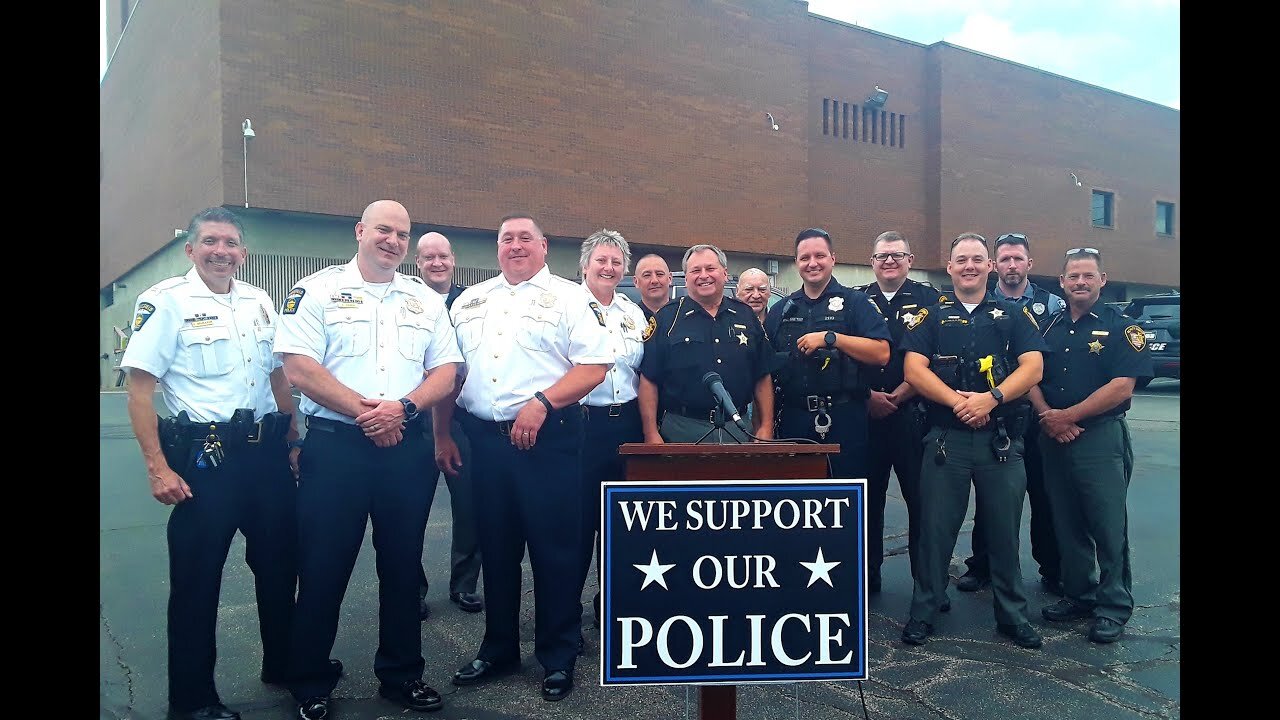 Prayer for Police at Ohio Clergy Press Conference