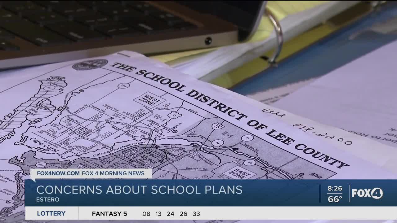 Estero residents speak out against location of school