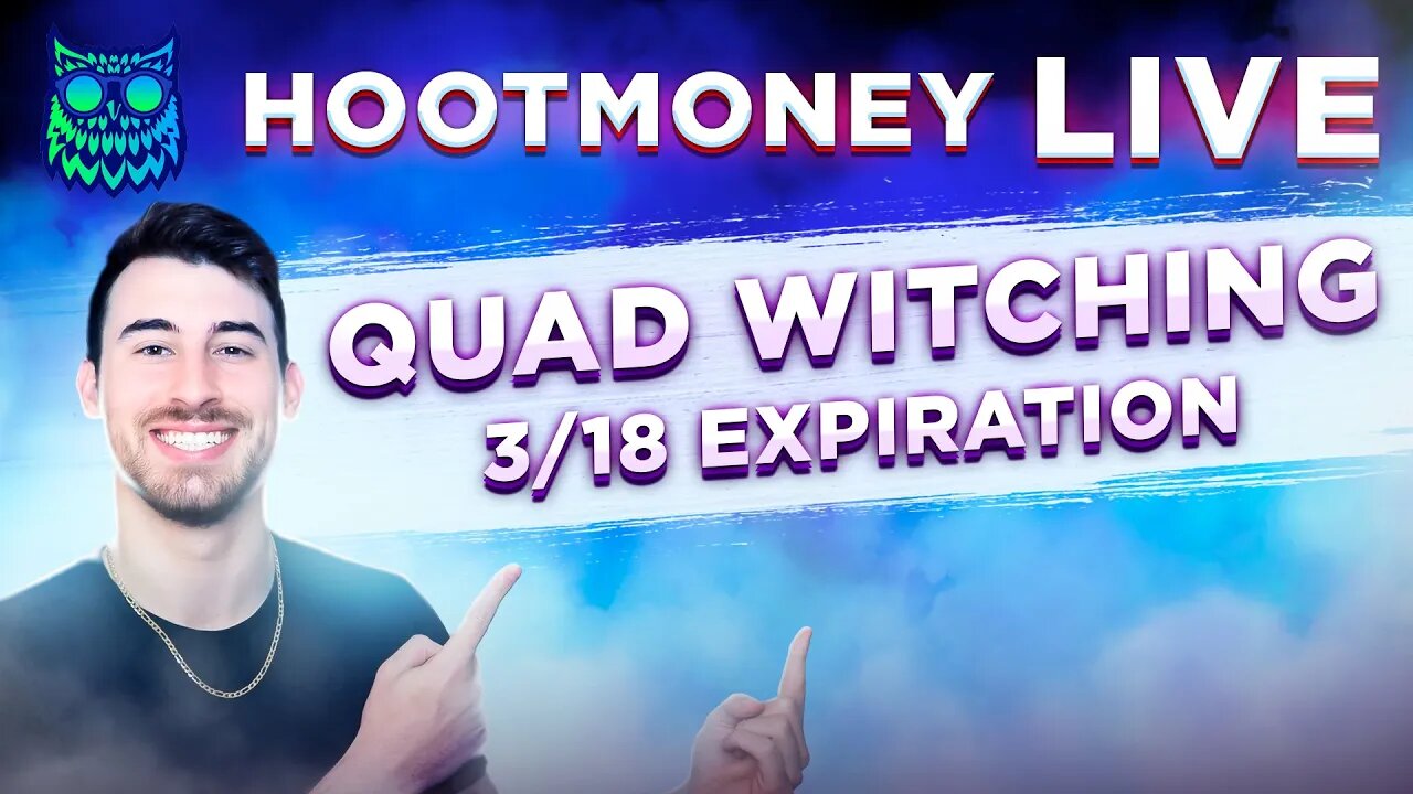 🔴 LIVE -- BBIG + MULN STOCK LIVE -- QUAD WITCHING 3/18 0 DTE YOLO -- LET'S GET RICH!!!