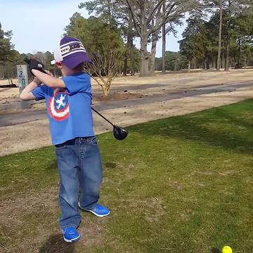 The Funniest Golf Swing Ever!