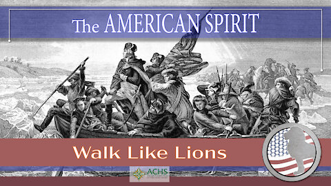 "The American Spirit" Walk Like Lions Christian Daily Devotion with Chappy May 13, 2021