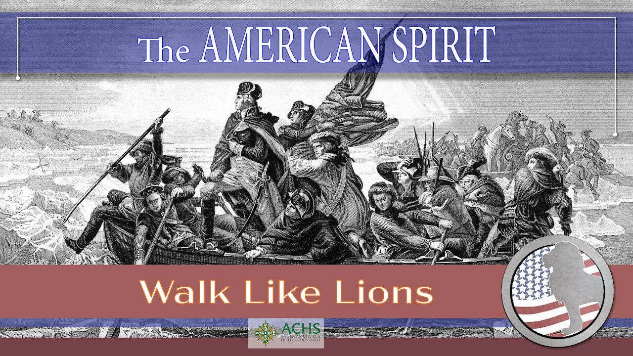 "The American Spirit" Walk Like Lions Christian Daily Devotion with Chappy May 13, 2021