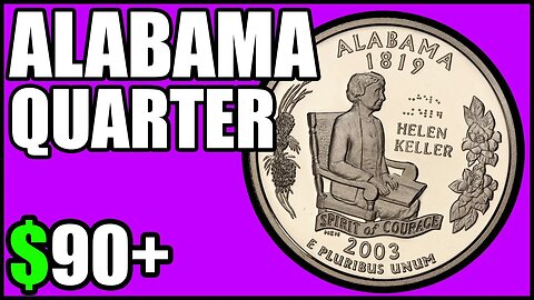 2003 Alabama Quarters Worth Money - How Much Is It Worth and Why, Errors, Varieties, and History