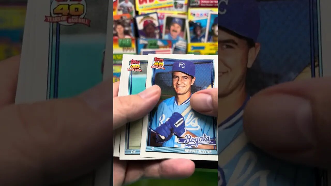 1991 Topps Baseball Cello Pack