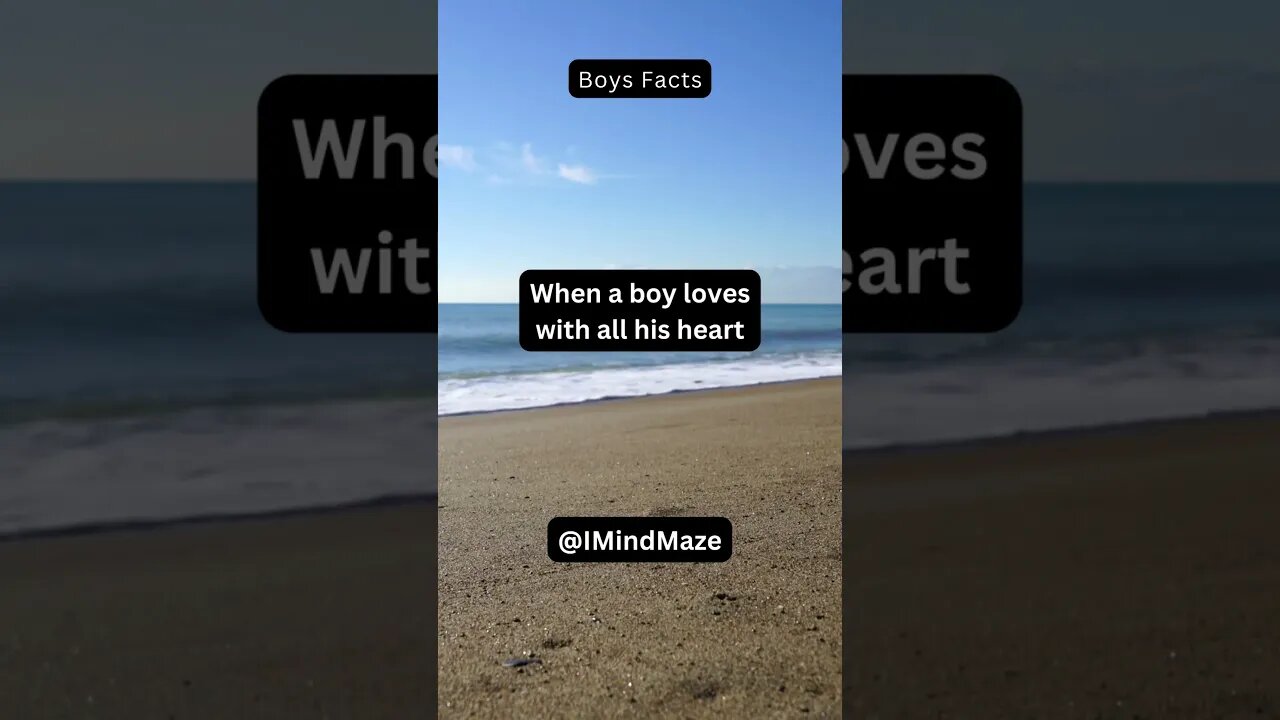 Facts About Boys You Never Knew! 👌❤️🤷‍♀️✌️😉 #shorts #youtubeshorts #boys #boysfacts #whatsappstatus