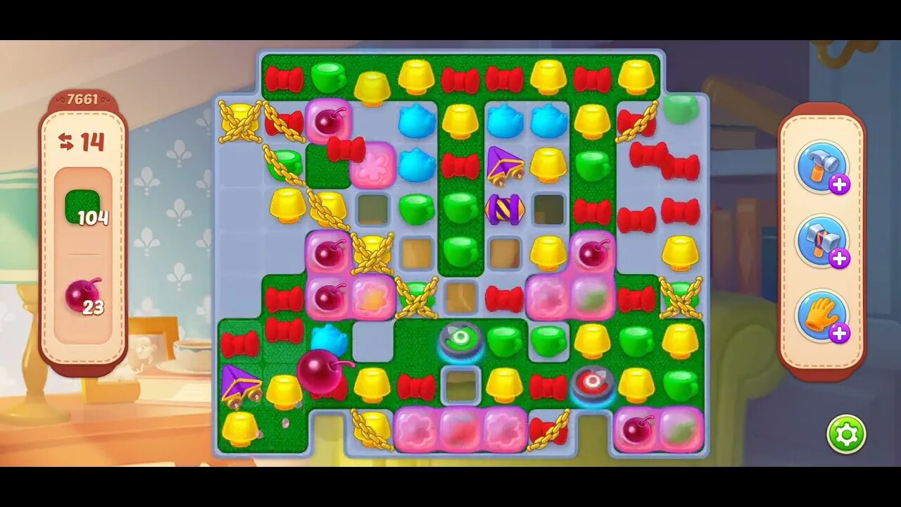 Playrix Homescapes Gameplay Walkthrough Level 7661