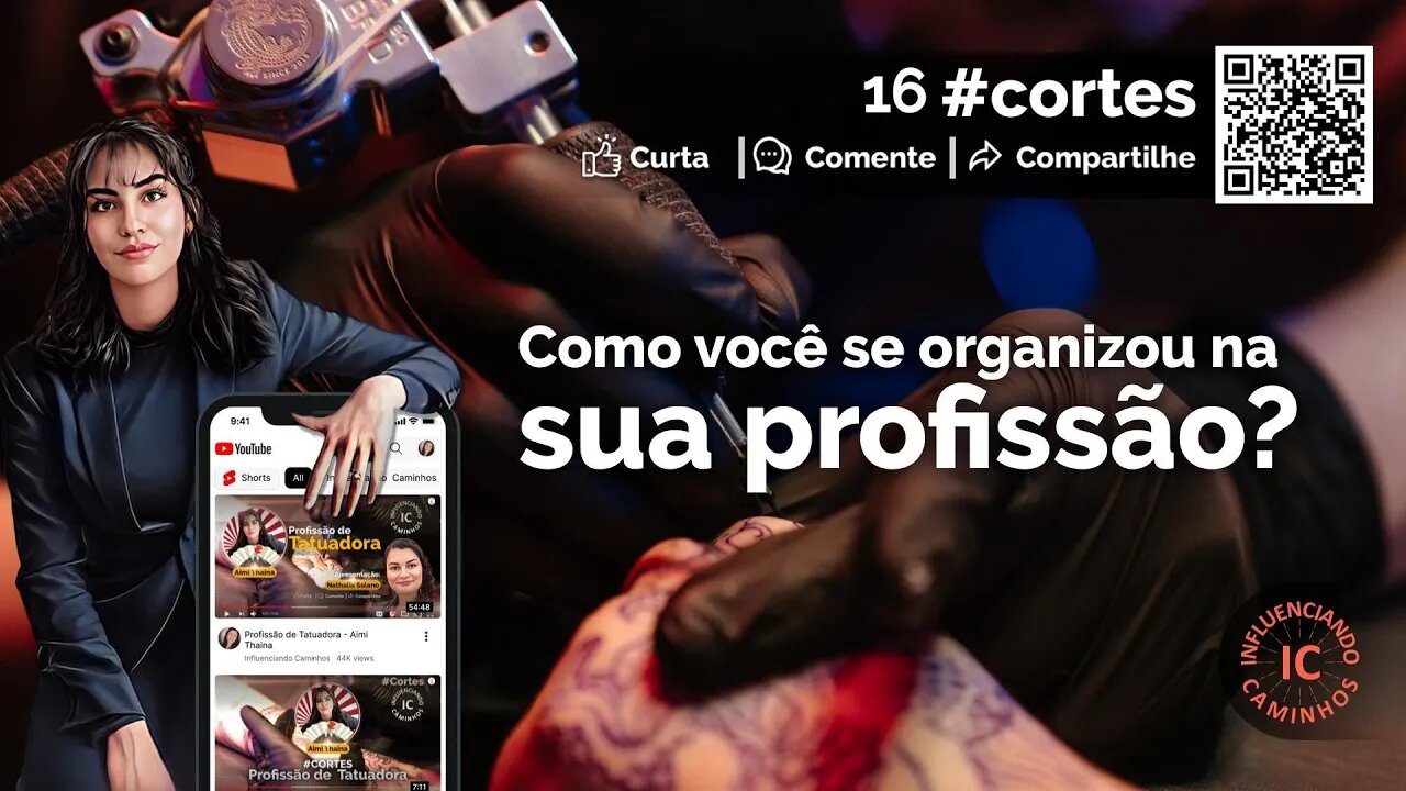 016 Como você se organizou na sua profissão? #carreiras #professional #tatuagem