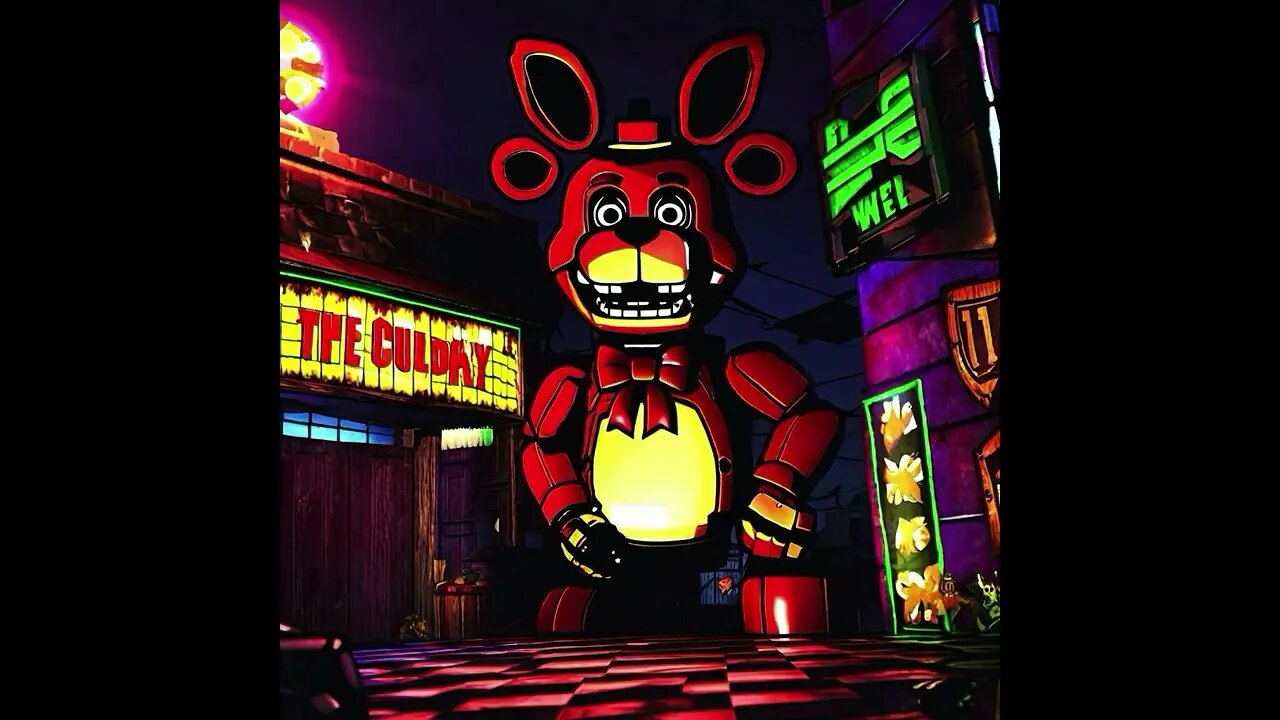 five nights at Freddy’s fused with Call of duty zombies #FNAF #codzombies #wonderapp