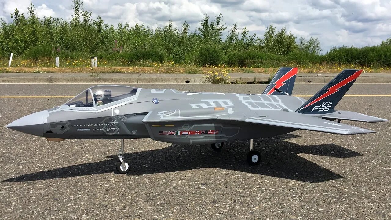 Freewing F-35 Lightning II V3 70mm EDF Jet Second Flight