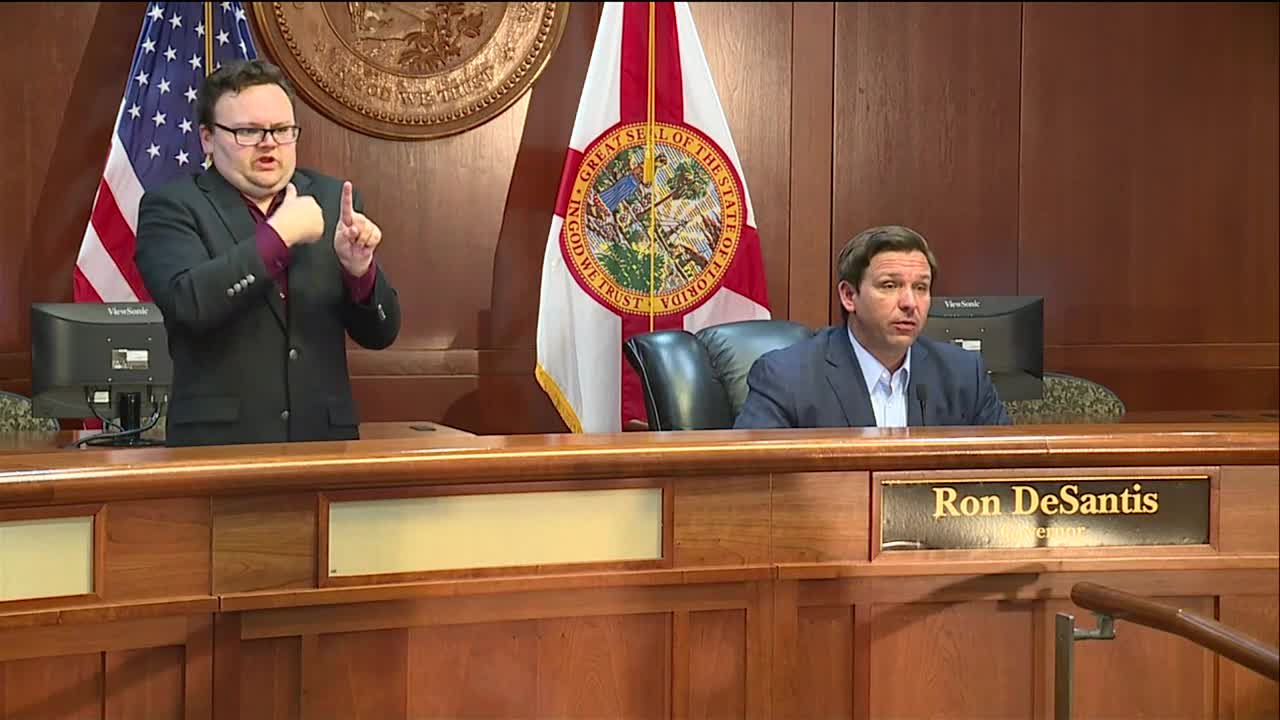 Gov. Ron DeSantis provides update on coronavirus in Florida: March 31, 2020