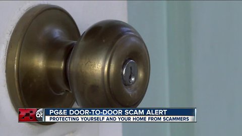 PG&E scam affecting a local neighborhood in Bakersfield