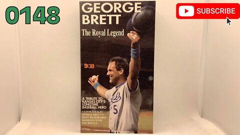 [0148] GEORGE BRETT - THE ROYAL LEGEND (1994) [#VHSRIP #georgebrett #georgebrettVHS]