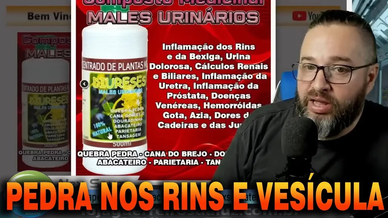 Composto de Plantas para Males Urinários