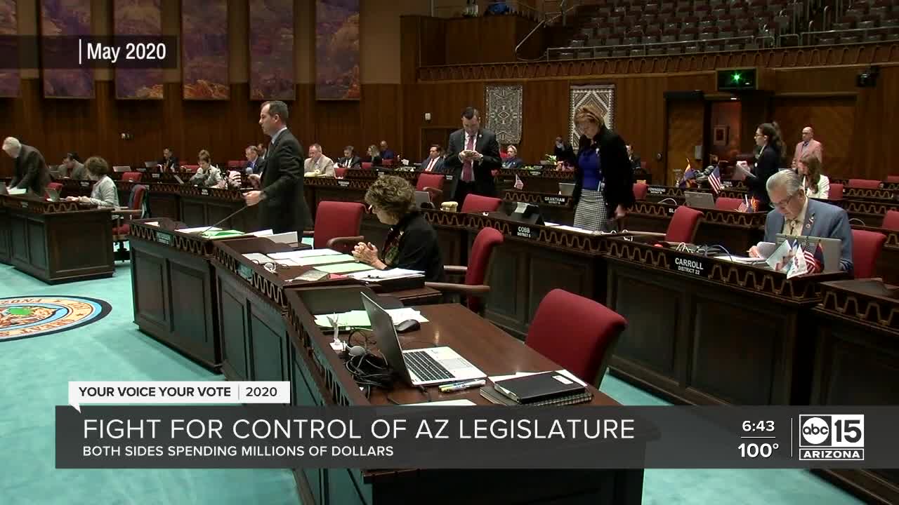 Fight for control of Arizona legislature