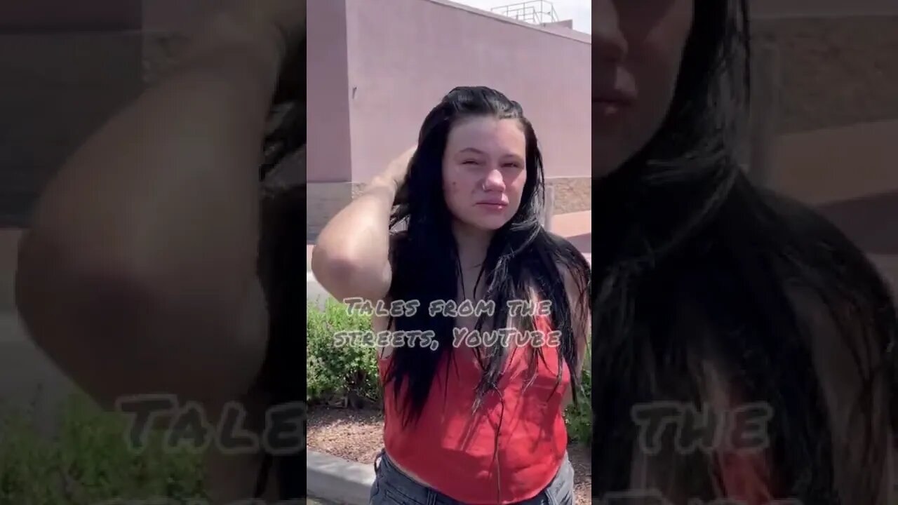 Beautiful Homeless Addict.