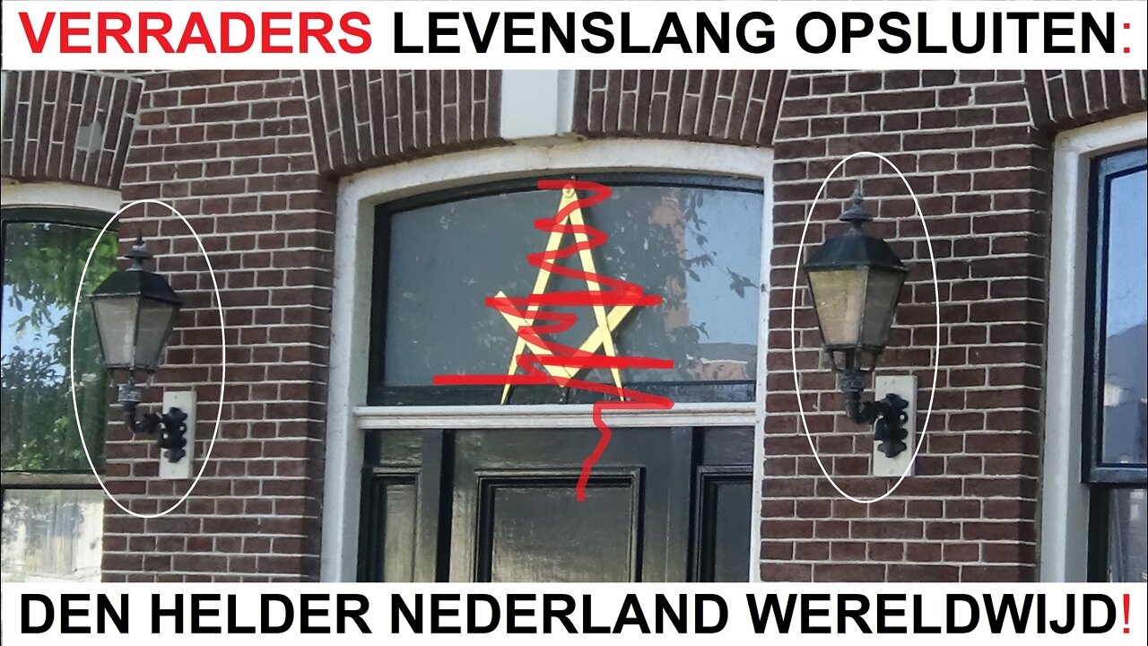 2022-08-10 VERBIED VRIJMETSELAARS en SLUIT ZE LEVENSLANG OP = DEN HELDER