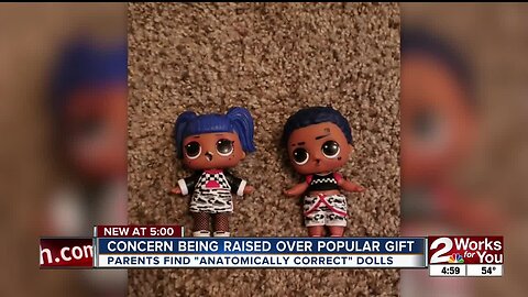 Parents upset over anatomically correct doll